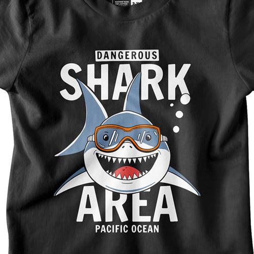 Boys Shark Area Tees