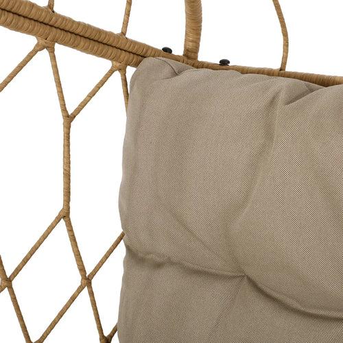 Ines Single Seater Hanging Swing Without Stand For Balcony , Garden Swing (Honey)