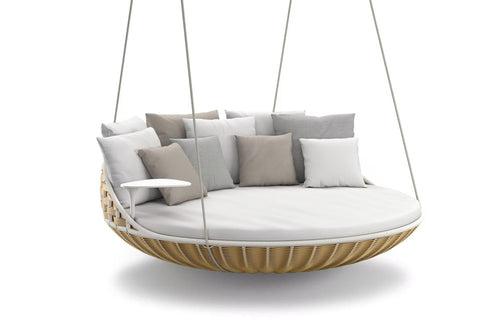 Teirtu Three Seater Hanging Swing Without Stand For Balcony , Garden Swing