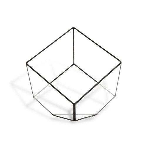 Cubic Tipped Terrarium Planter