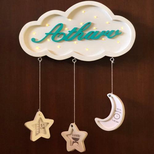 Cloud Nameplate