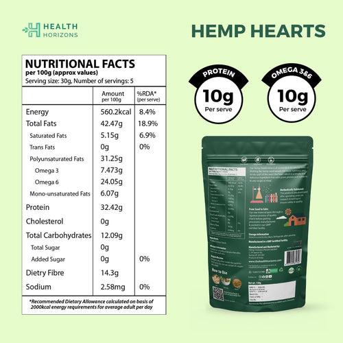 Hemp Hearts - Pack of 2