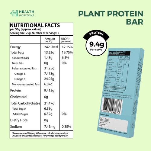 Hemp Power Bar/Plant Protein Bar - Pack of  3