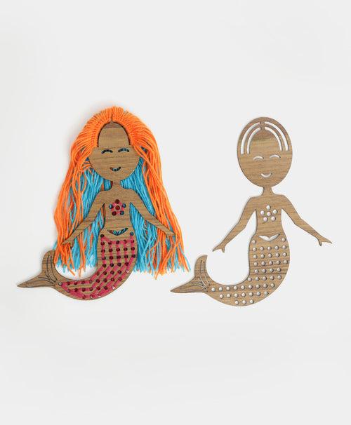 DIY Embroidery Kit for Beginners- Mermaid