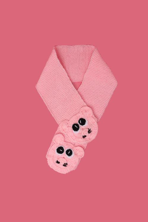 Beginner's Knitting Kit- Scarf - Baby Pink