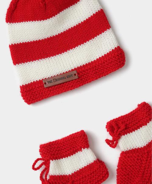 Reindeer Sweater Set- Red & White