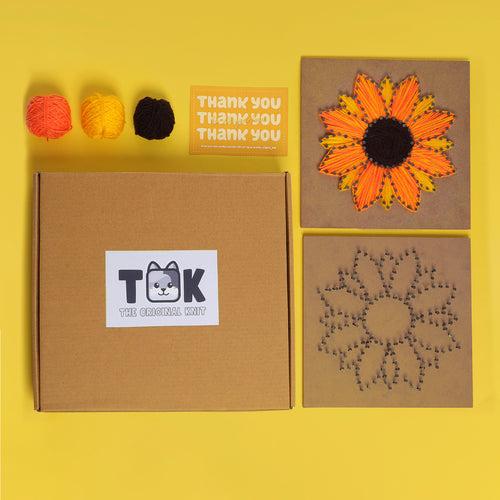 DIY String Art Kit - Sunflower