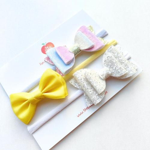 Sparkle, Sunshine & Unicorn Headband Set