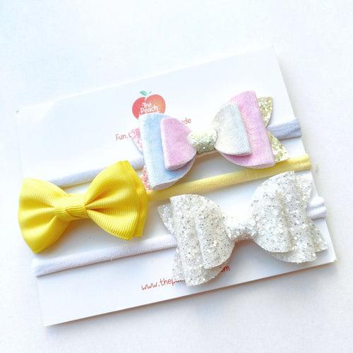 Sparkle, Sunshine & Unicorn Headband Set