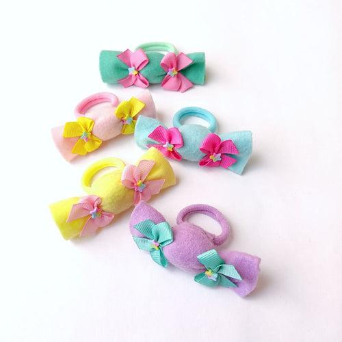 Set of 5 Candy Sweets Hair Ties