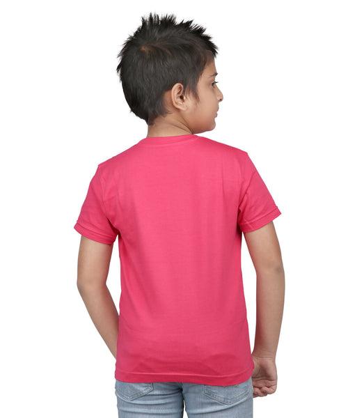 Enjoy Music - Premium Round Neck Cotton Tees for Juniors - Magenta