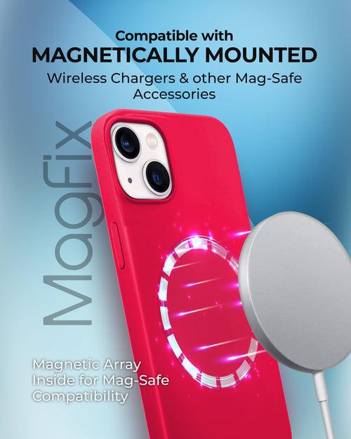 RAEGR iPhone 15 Plus MagFix Silicone Case