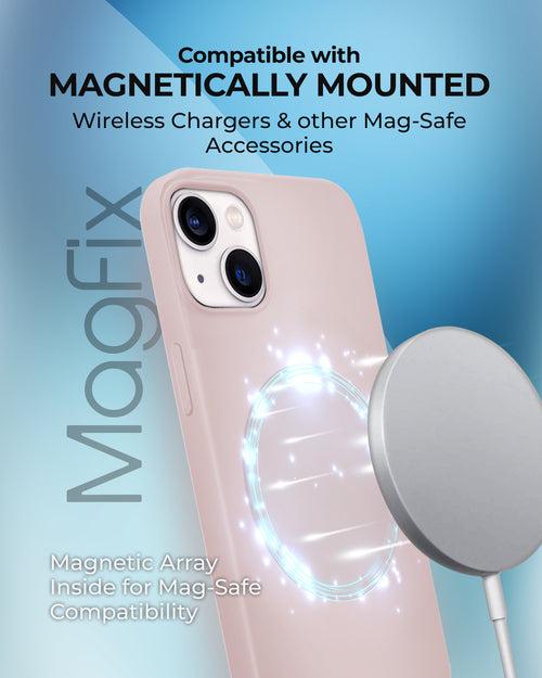 RAEGR iPhone 15 Plus MagFix Silicone Case