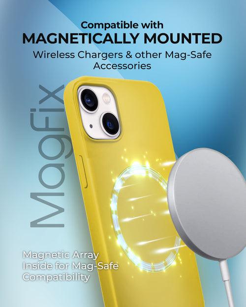 RAEGR iPhone 15 Plus MagFix Silicone Case