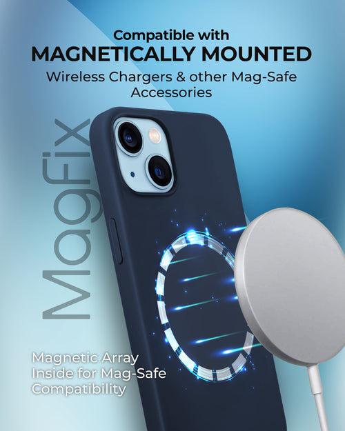 RAEGR iPhone 15 Plus MagFix Silicone Case