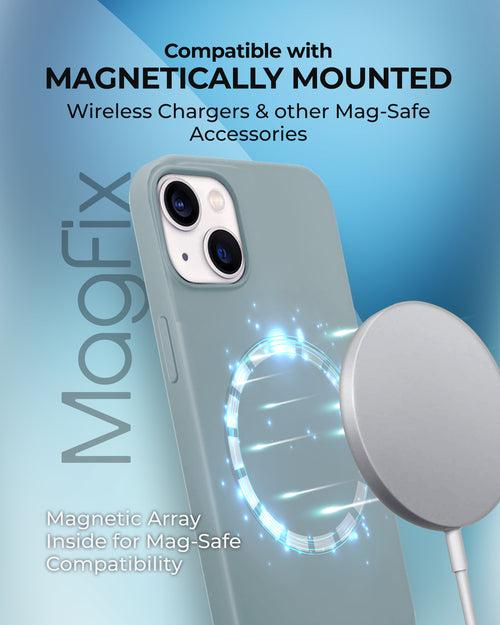 RAEGR iPhone 15 Plus MagFix Silicone Case