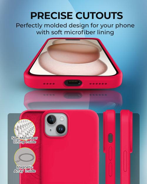 RAEGR iPhone 15 Plus MagFix Silicone Case