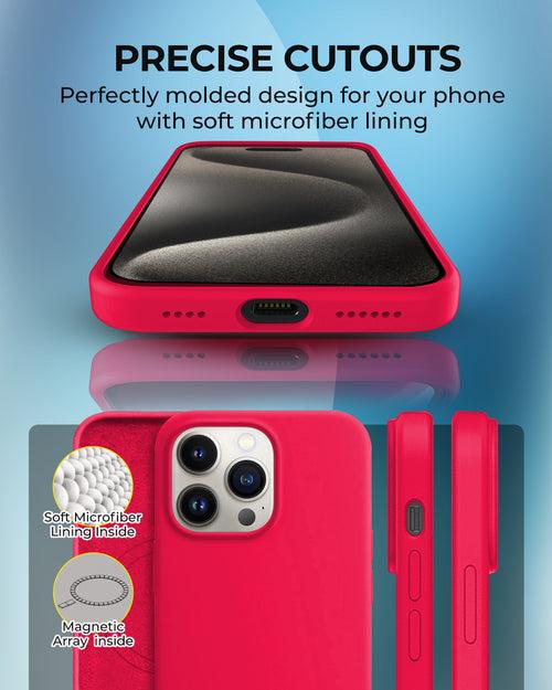 RAEGR iPhone 15 Pro MagFix Silicone Case