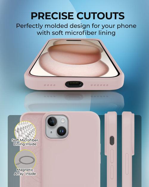 RAEGR iPhone 15 Plus MagFix Silicone Case