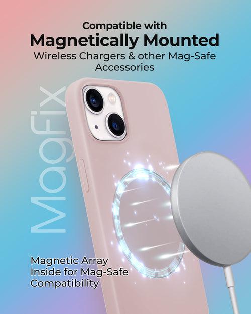 RAEGR iPhone 14 Plus Premium Soft Silicone MagFix Case