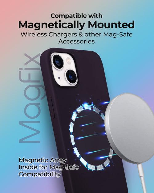 RAEGR iPhone 14 Plus Premium Soft Silicone MagFix Case