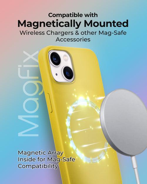 RAEGR iPhone 14 Plus Premium Soft Silicone MagFix Case