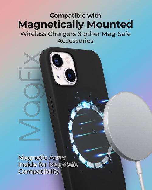 RAEGR iPhone 14 Plus Premium Soft Silicone MagFix Case