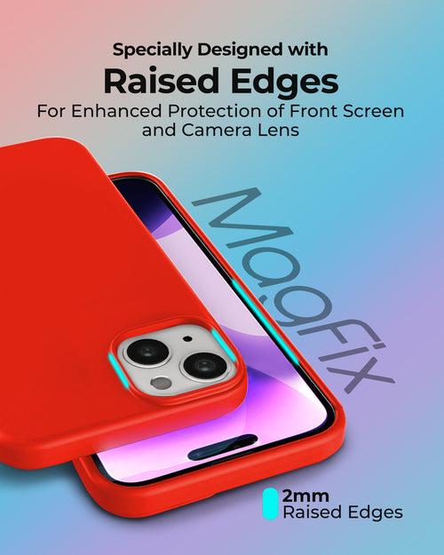 RAEGR iPhone 14 Plus Premium Soft Silicone MagFix Case