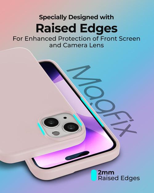 RAEGR iPhone 14 Plus Premium Soft Silicone MagFix Case