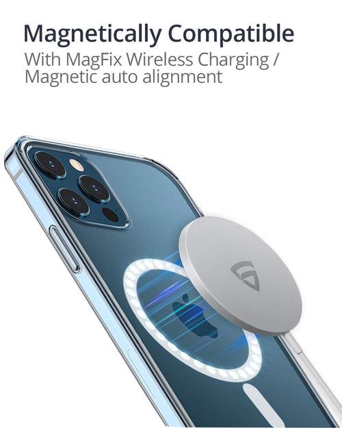 RAEGR iPhone 12 Pro Max 5G MagFix Magnetic Case, Supports Mag-Safe Wireless Charging 6.7"- Air Hybrid Case