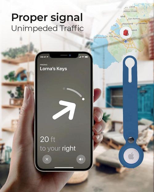 RAEGR Apple AirTag Case with Loop Attachment