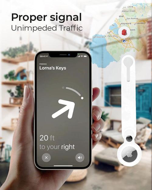 RAEGR Apple AirTag Case with Loop Attachment