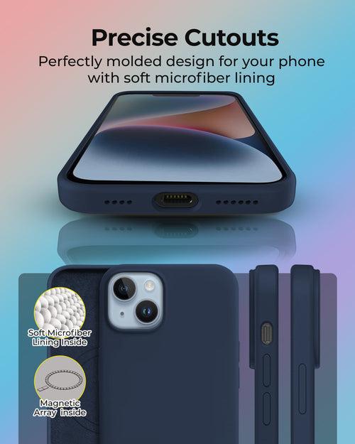 RAEGR iPhone 14 Plus Premium Soft Silicone MagFix Case