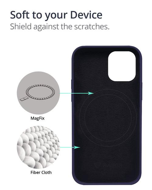 RAEGR MagFix Silicone  Case / Cover Designed for iPhone 13 Pro (6.1-Inch) 2021