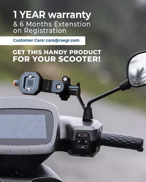 RAEGR Ridelock 300B Bike Mount with Scooter Holder