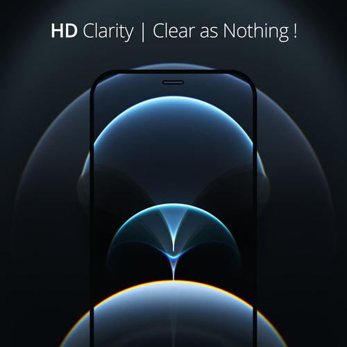 RAEGR EZ Fix Glas HD iPhone 12 Mini Full Cover Tempered Glass