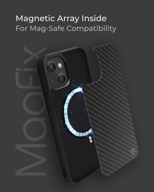 RAEGR MagFix Elements Armor for iPhone 13 Mini - Carbon Fiber ( Black )