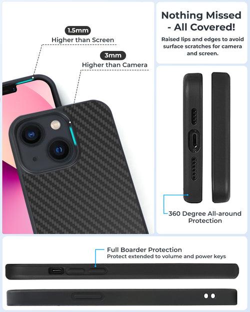 RAEGR MagFix Elements Armor for iPhone 13 Mini - Carbon Fiber ( Black )