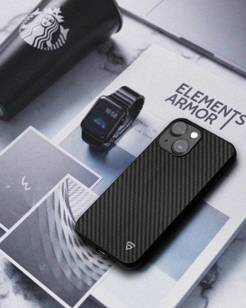 RAEGR MagFix Elements Armor for iPhone 13 Mini - Carbon Fiber ( Black )