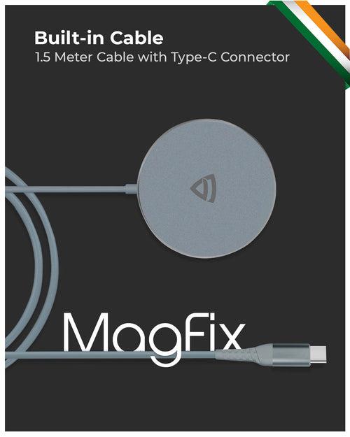 RAEGR MagFix Arc M660 15w Charger  [20w PD Adapter] [MADE IN INDIA]