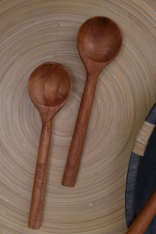 Neem Wood Chutney Spoons - Set of 2