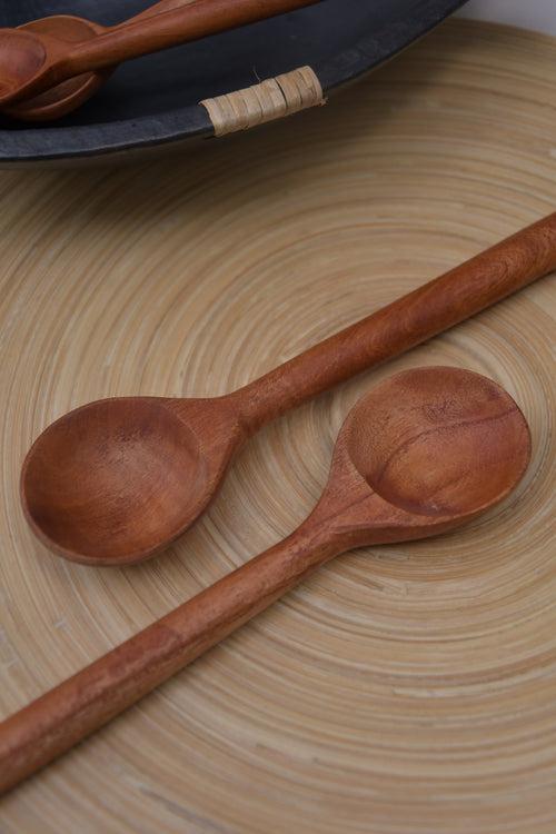 Neem Wood Chutney Spoons - Set of 2