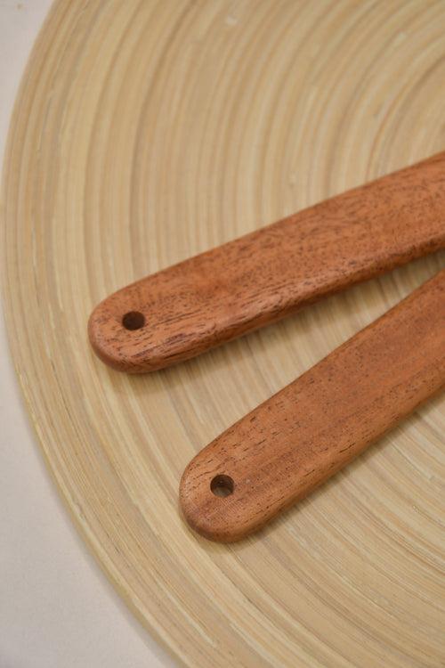 Neem Wood Spatula - Set of 2