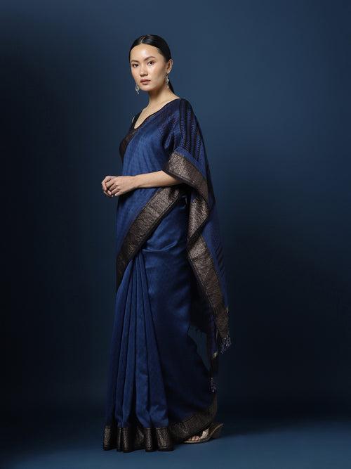 Blue Bagh Saree