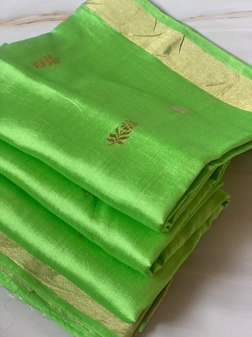 Lite Green Banarasi Dupatta