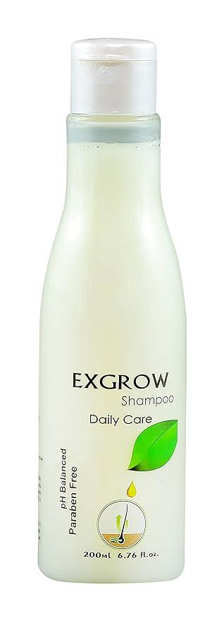 ExGrow Daily Care Shampoo (PH Balanced)- 200 ml