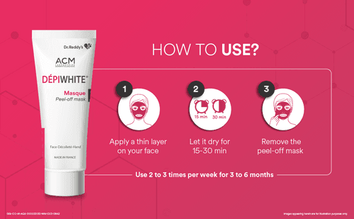 Depiwhite Masque Whitening Peel-off Mask (40mL)