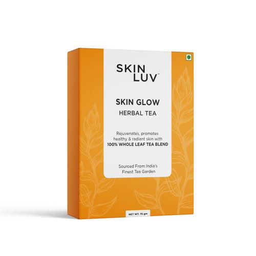 SKINLUV Skin Glow Herbal Tea, 100% Whole Leaf Tea Blend 75gm