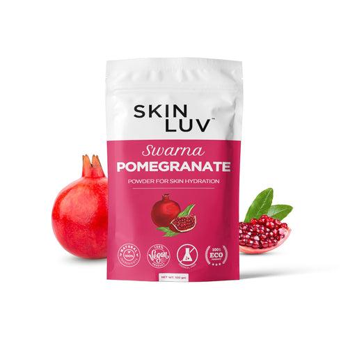 SKINLUV Swarna Pomegranate Powder For Skin Hydration, 100% Pure & Natural, Vegan, Chemical Free 100gm
