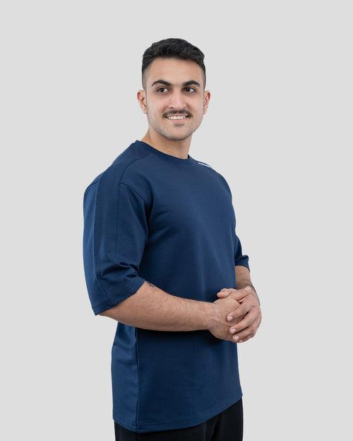 Flex Ample Oversize T-shirt (Navy)